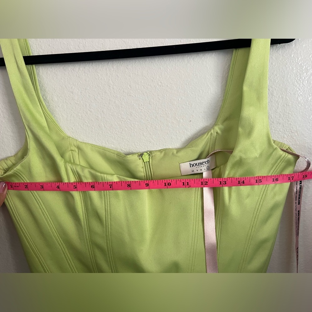 House of CB Corset Top | Lime Green | Size XL - Picture 4 of 4